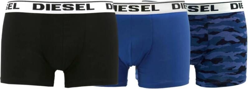 Diesel Heren Boxershorts Tri-Pack Blauw Heren