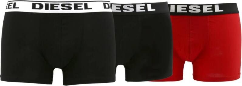 Diesel Heren Boxershorts Tri-Pack Zwart Heren