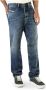 Diesel Heren Straight Jeans Klassiek Design Comfortabele Pasvorm Blauw Heren - Thumbnail 1