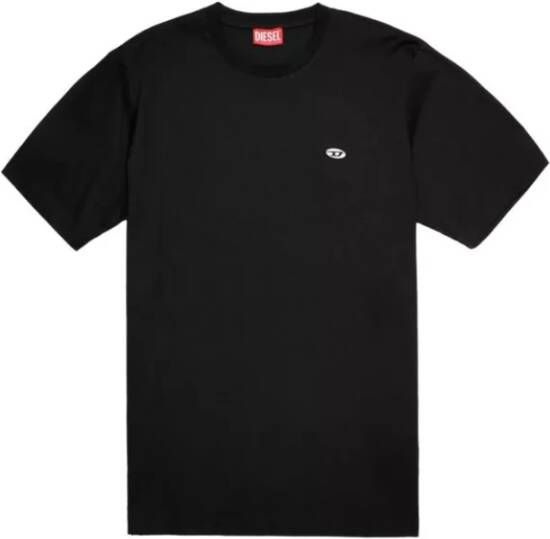 Diesel Heren Prêt-à-Porter T-Shirt Zwart Heren