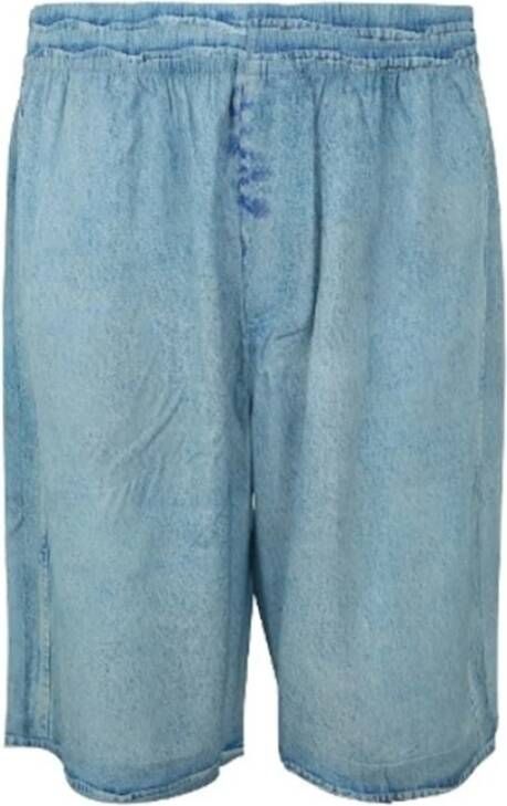 Diesel Heren Shorts van Hoge Kwaliteit Blauw Heren