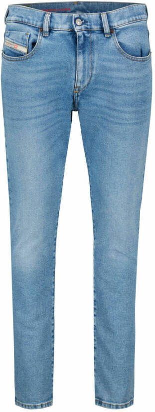 Diesel Donkerblauwe Stretch Denim Slim Fit Jeans Blauw Heren - Foto 16