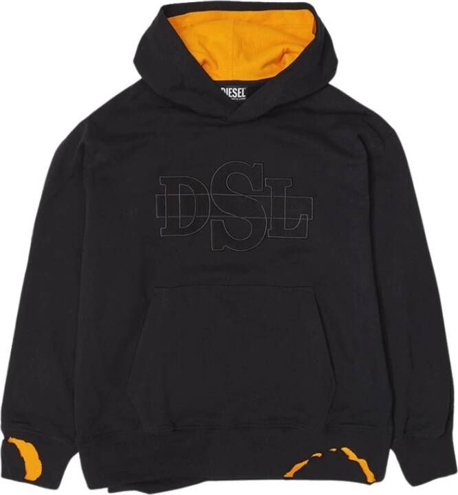 Diesel Sweatshirts Hoodies Zwart Heren