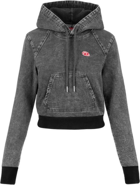 Diesel Hoodies Zwart Dames
