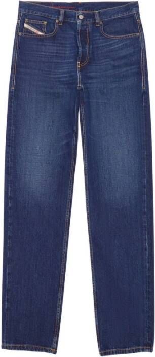 Diesel D-Macs Blauwe Jeans Klassieke Look MaxiHeren Comfort Blauw Heren