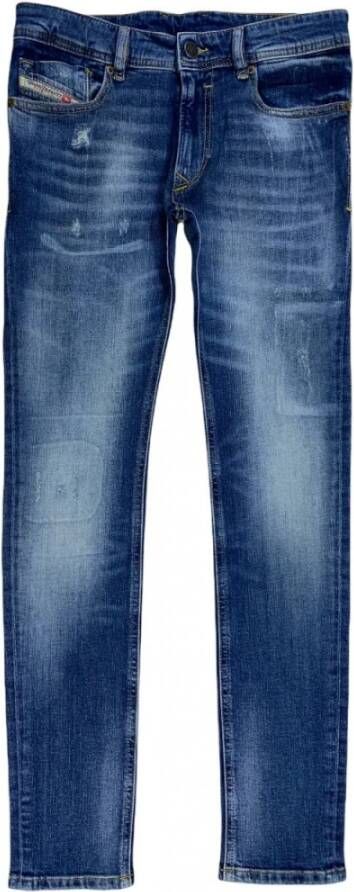Diesel Jeans Blauw Heren