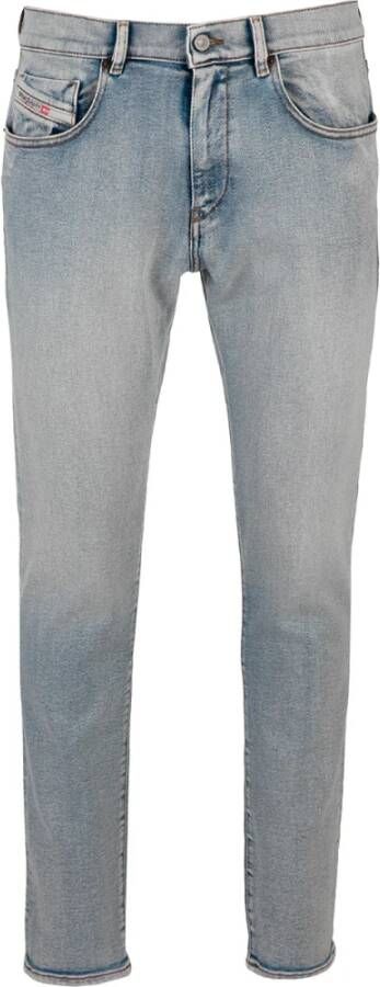 Diesel Slim-Fit Jeans voor Heren Blauw Heren