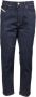 Diesel Donkerblauwe Slim-Fit Jeans van Katoenmix Blauw Heren - Thumbnail 1