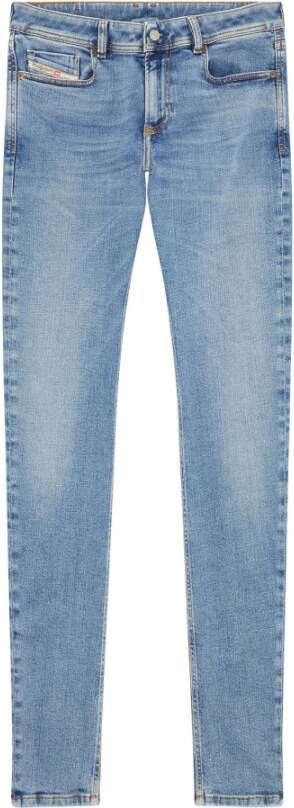 Diesel Klassieke Blauwe Denim Straight Jeans Blauw Heren - Foto 8