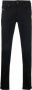 Diesel Zwarte Slim Fit Katoenen Jeans met Geborduurd Logo Black Heren - Thumbnail 1