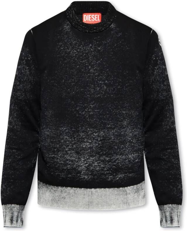 Diesel Stijlvolle Sweaters voor Mannen en Vrouwen Black Heren