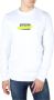 Diesel Katoenen Heren Sweatshirt met Applicaties White Heren - Thumbnail 1