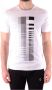 Diesel Klassiek Wit Katoenen T-Shirt voor Heren White Heren - Thumbnail 3