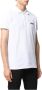 Diesel Wit Katoenen Poloshirt met Contrasterend Logo White Heren - Thumbnail 1