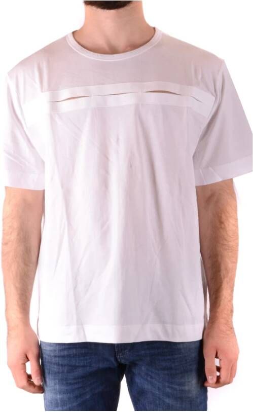 Diesel Korte mouwen T-shirt White Heren