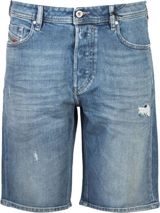 Diesel Korte spijkerbroek Blauw Heren