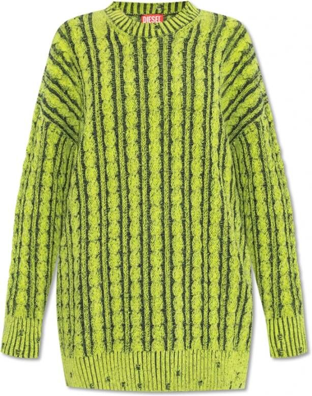 Diesel M-Pantesse sweater M-Pantesse sweater Groen Dames