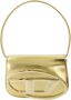 Diesel 1DR Iconic shoulder bag in mirrored leather Yellow Dames - Thumbnail 3