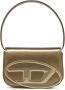 Diesel Bronzen Metallic Schoudertas voor Vrouwen Bruin Dames - Thumbnail 1
