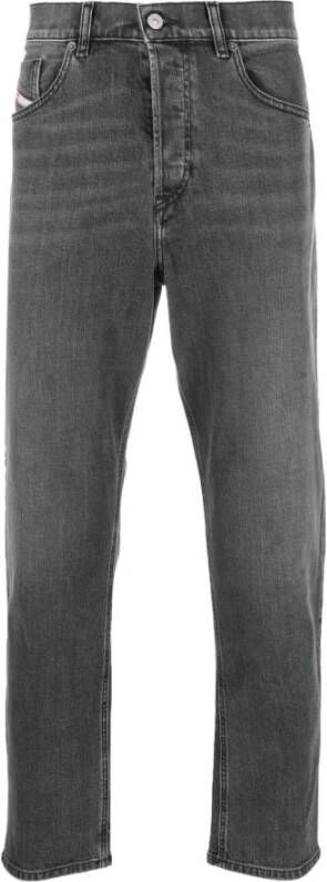 Diesel Moderne Slim-Fit Jeans Grijs Heren