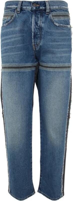 Diesel Rechte jeans Blauw Heren