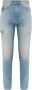 Diesel Slim-Fit Hoge Taille Jeans Blauw Dames - Thumbnail 1