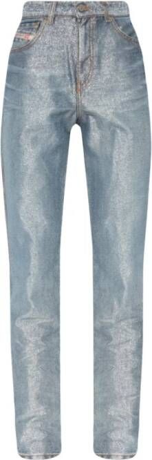 Diesel Casual Skinny Jeans in Blauw Blue Dames