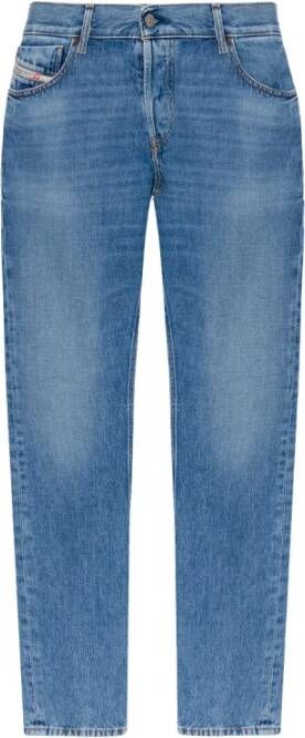 Diesel Vintage Lichtblauwe Slim-Fit Jeans Blauw Heren