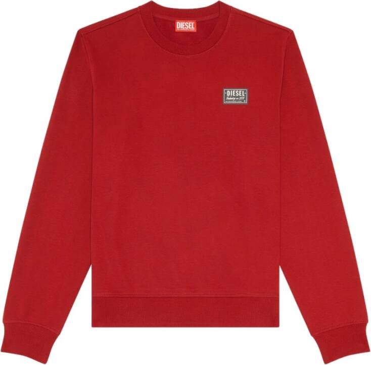 Diesel Rode Sweaters Collectie Rood Heren