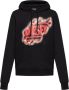 Diesel Grafische Print Hoodie Black Heren - Thumbnail 1