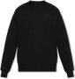 Diesel Zwarte Katoenen Sweatshirt met Maxi Ovaal D Logo Zwart Heren - Thumbnail 1