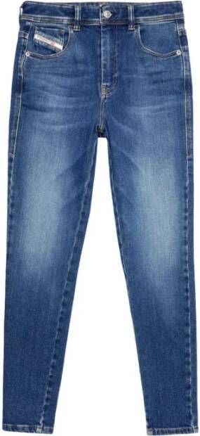 Diesel Skinny jeans Blauw Dames