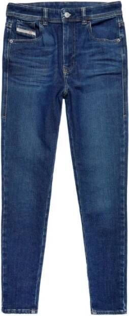 Diesel Hoge Taille Skinny Jeans 1984 Slandy Blue Dames - Foto 5