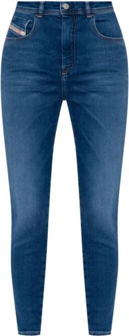 Diesel Skinny jeans Blauw Dames