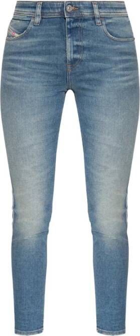 Diesel Slim-fit Denim Jeans voor Dames Blauw Dames