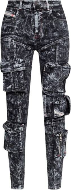 Diesel Skinny jeans Grijs Dames