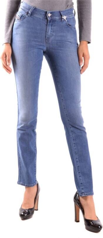 Diesel Skinny Jeans voor Modieuze Vrouwen Blauw Dames