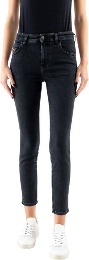 Diesel Klassieke Skinny Jeans 2015 Babhila Black Dames - Foto 7