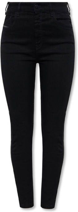 Diesel Slandy-High super-skinny jeans Zwart Dames