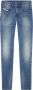Diesel Blauwe Skinny Jeans met Lage Taille Blauw Heren - Thumbnail 3