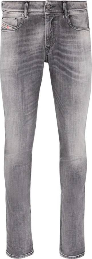 Diesel Sleenker Skinny Jeans Grijs Heren
