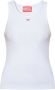Diesel Witte T-shirts en Polos White Dames - Thumbnail 1