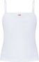 Diesel Tanktop met geborduurde D-patch White Dames - Thumbnail 1