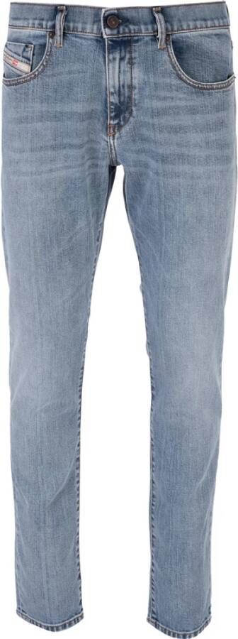 Diesel Slim-Fit D-Hollow Jeans voor Heren Blauw Heren