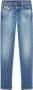 Diesel Blauwe Denim Slim Fit Jeans Blue Heren - Thumbnail 15