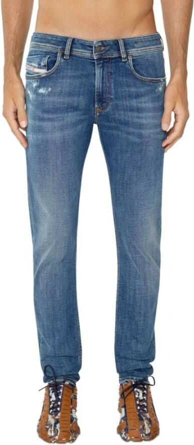 Diesel 1979 Sleenker jeans blauw A03596-01 09E43 Blauw Heren