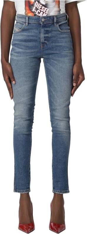 Diesel Slim-fit Denim Jeans voor Dames Blauw Dames