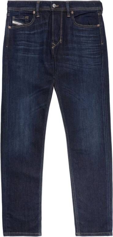 Diesel Slim-Fit Donkerblauwe Larkee-Beex Jeans Blauw Heren