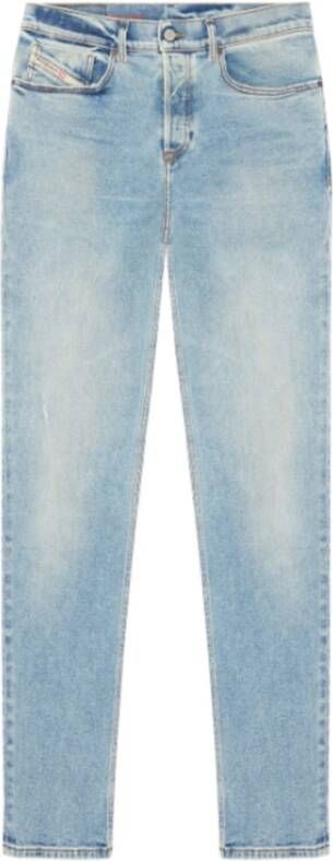 Diesel Slim-Fit Elegante en Comfortabele Jeans 2005 D-Fining Blauw Heren