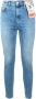 Diesel Slim-Fit Hemelsblauwe Jeans voor Vrouwen Blauw Dames - Thumbnail 1